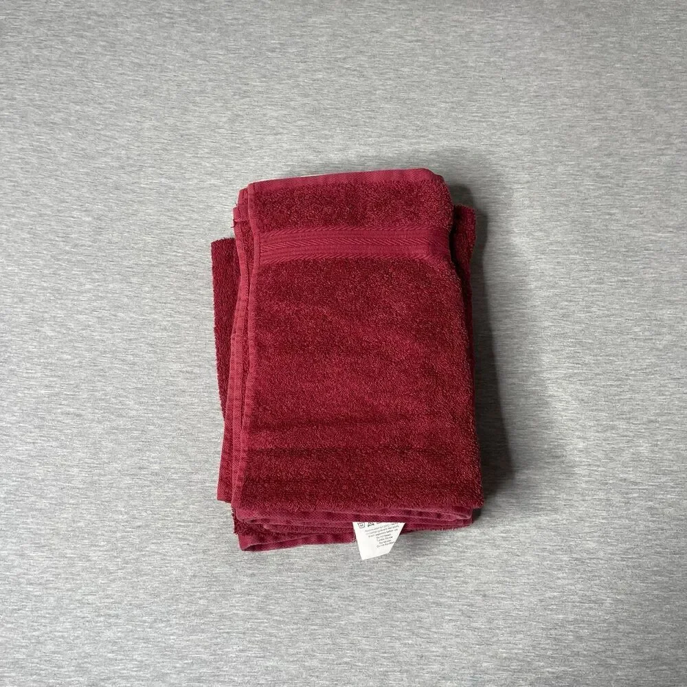 Amazon Basics 16” x 26” Cotton Hand & Face Towels 6 PCS. Set